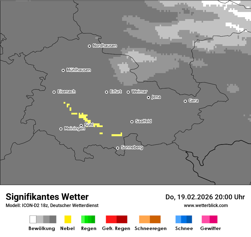 Signifikantes Wetter