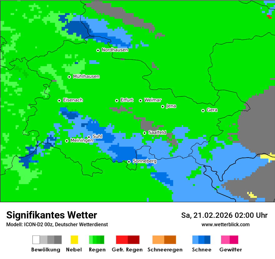 Signifikantes Wetter