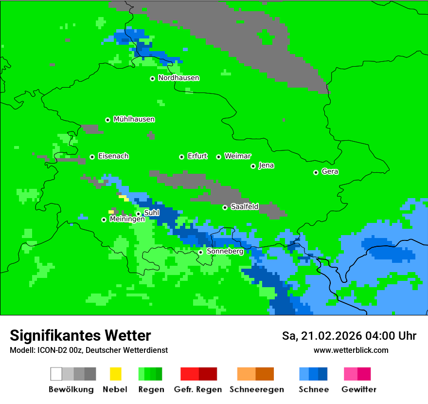 Signifikantes Wetter