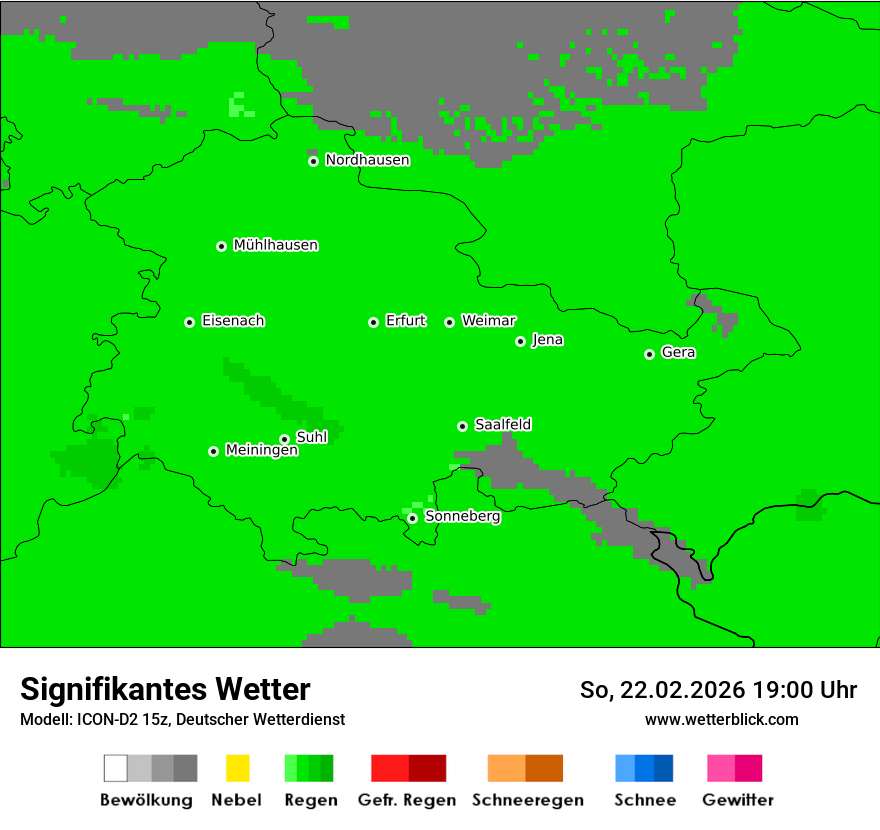 Signifikantes Wetter
