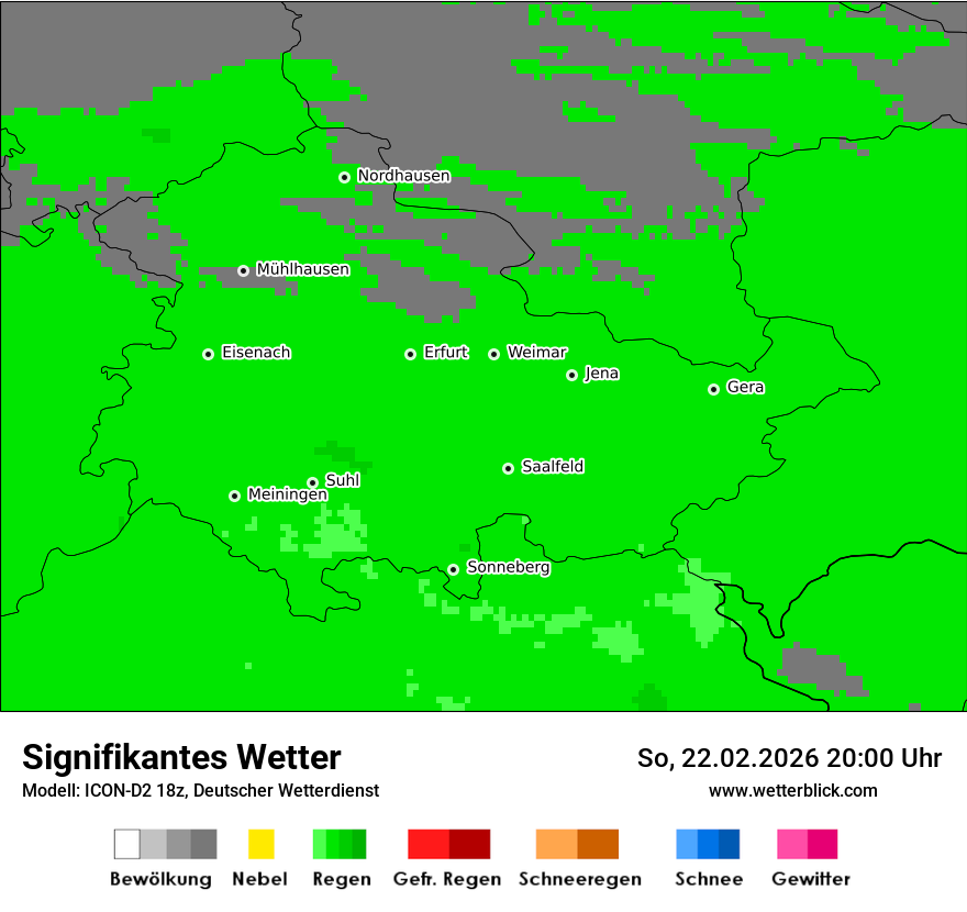 Signifikantes Wetter
