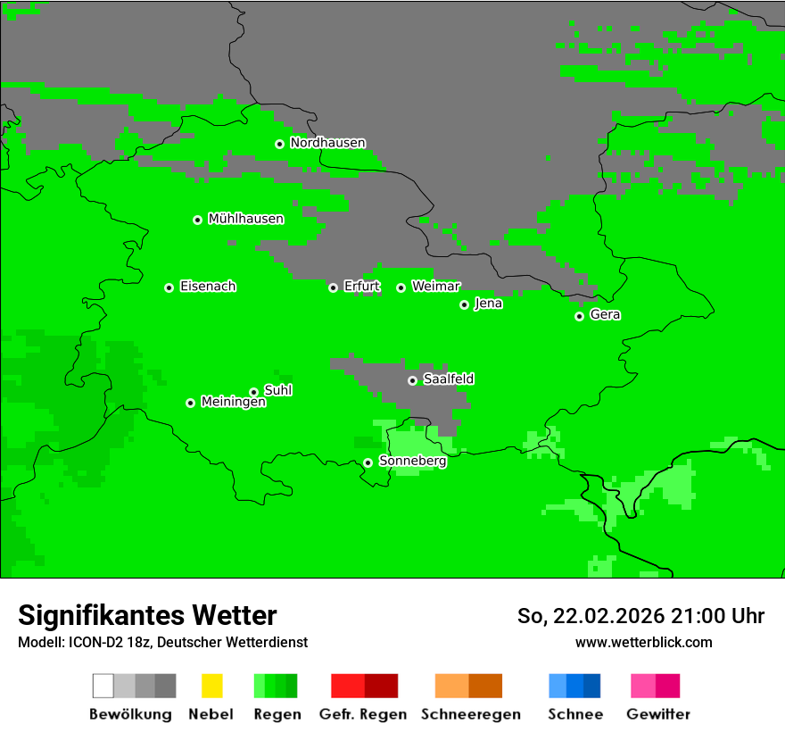 Signifikantes Wetter