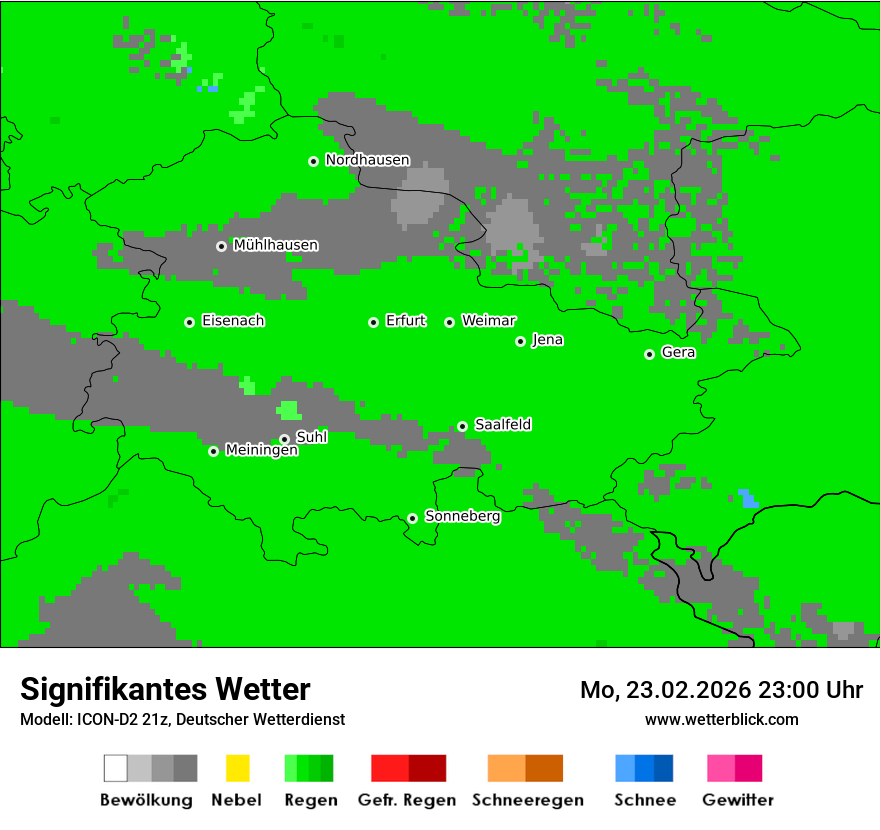 Signifikantes Wetter
