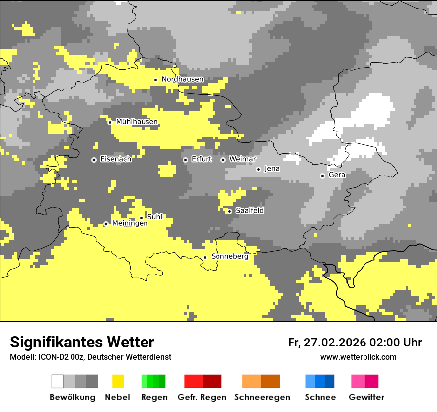 Signifikantes Wetter