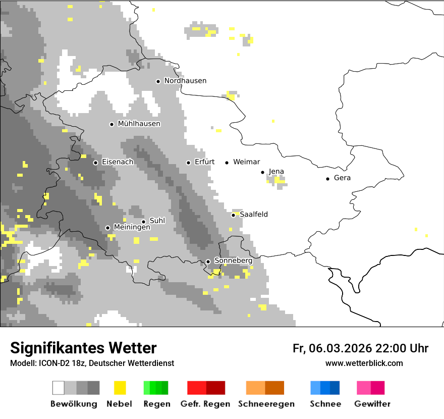 Signifikantes Wetter