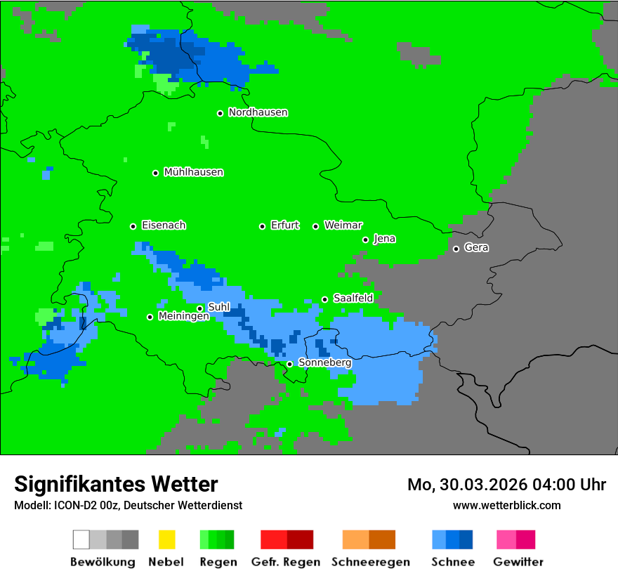 Signifikantes Wetter