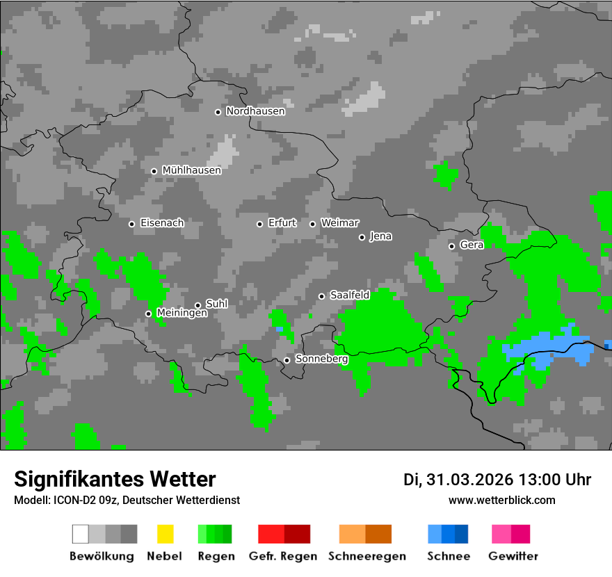 Signifikantes Wetter