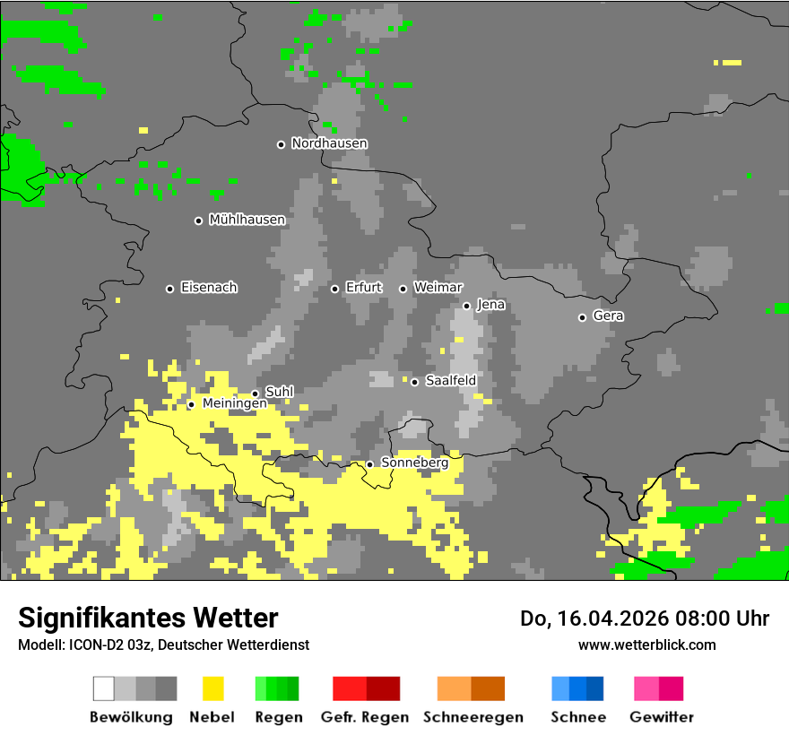 Signifikantes Wetter
