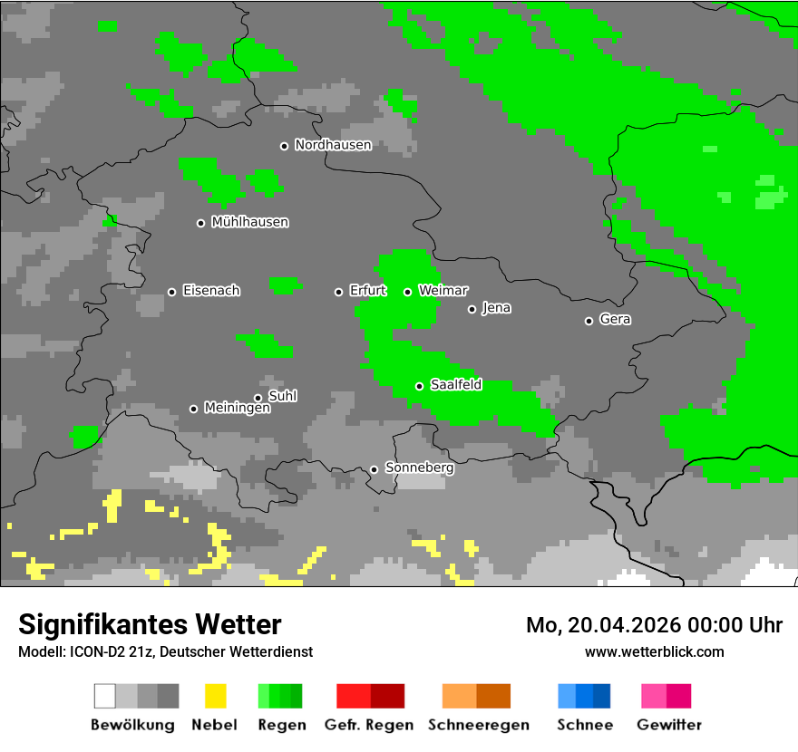 Signifikantes Wetter