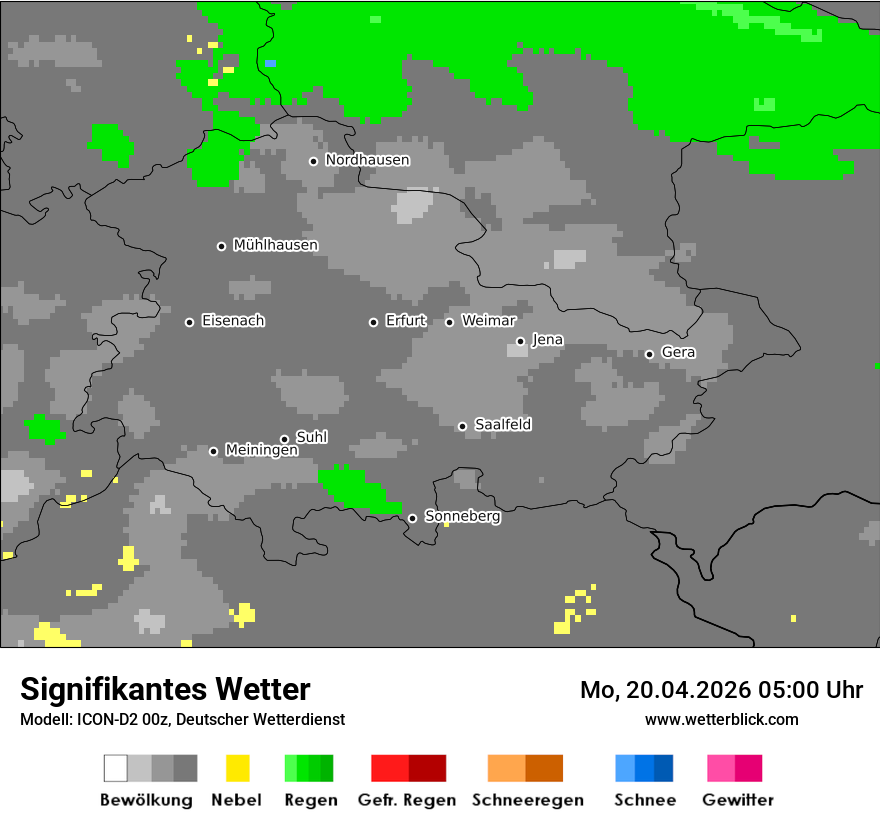 Signifikantes Wetter