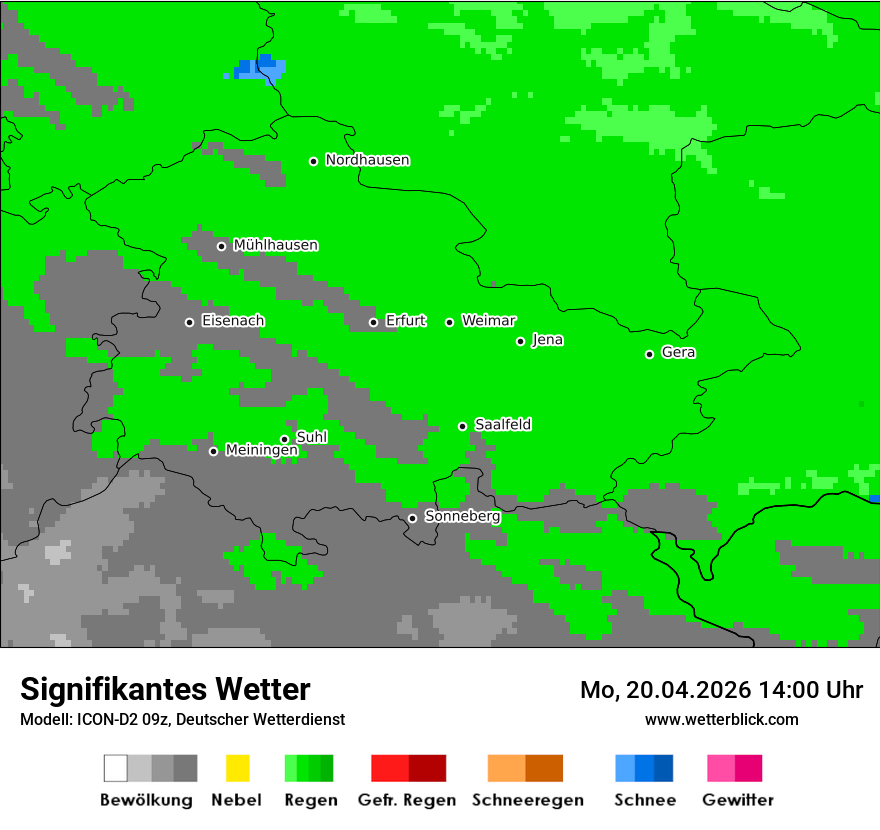 Signifikantes Wetter