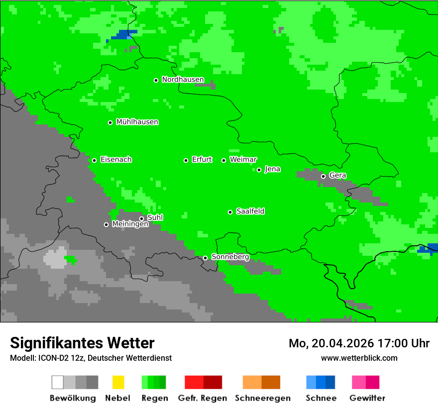 Signifikantes Wetter