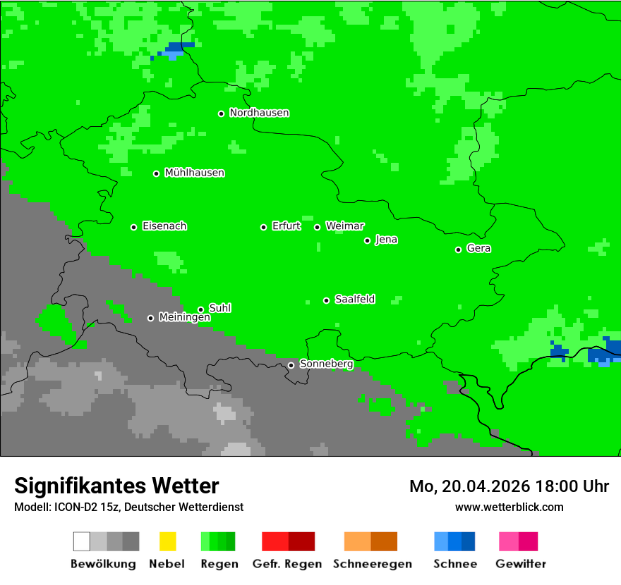 Signifikantes Wetter
