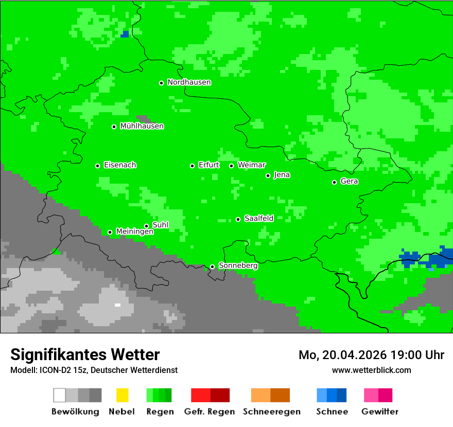 Signifikantes Wetter
