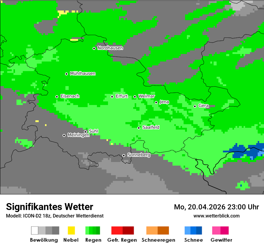 Signifikantes Wetter