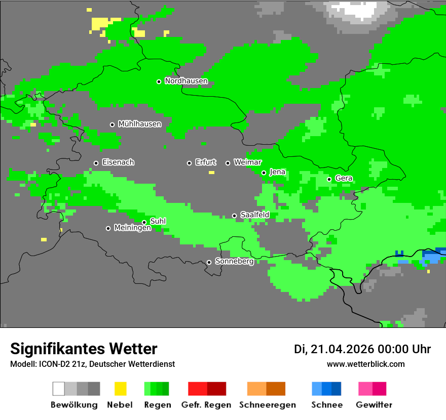 Signifikantes Wetter