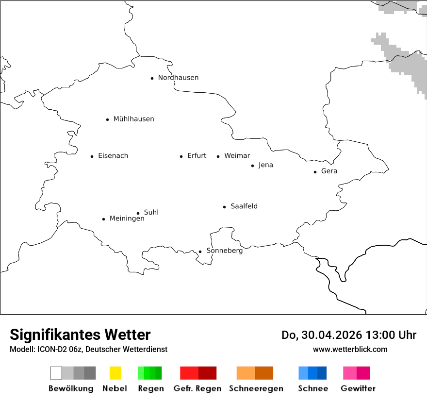 Signifikantes Wetter