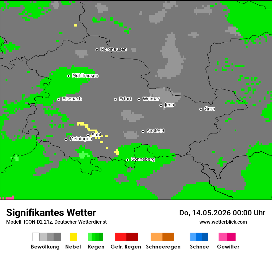Signifikantes Wetter