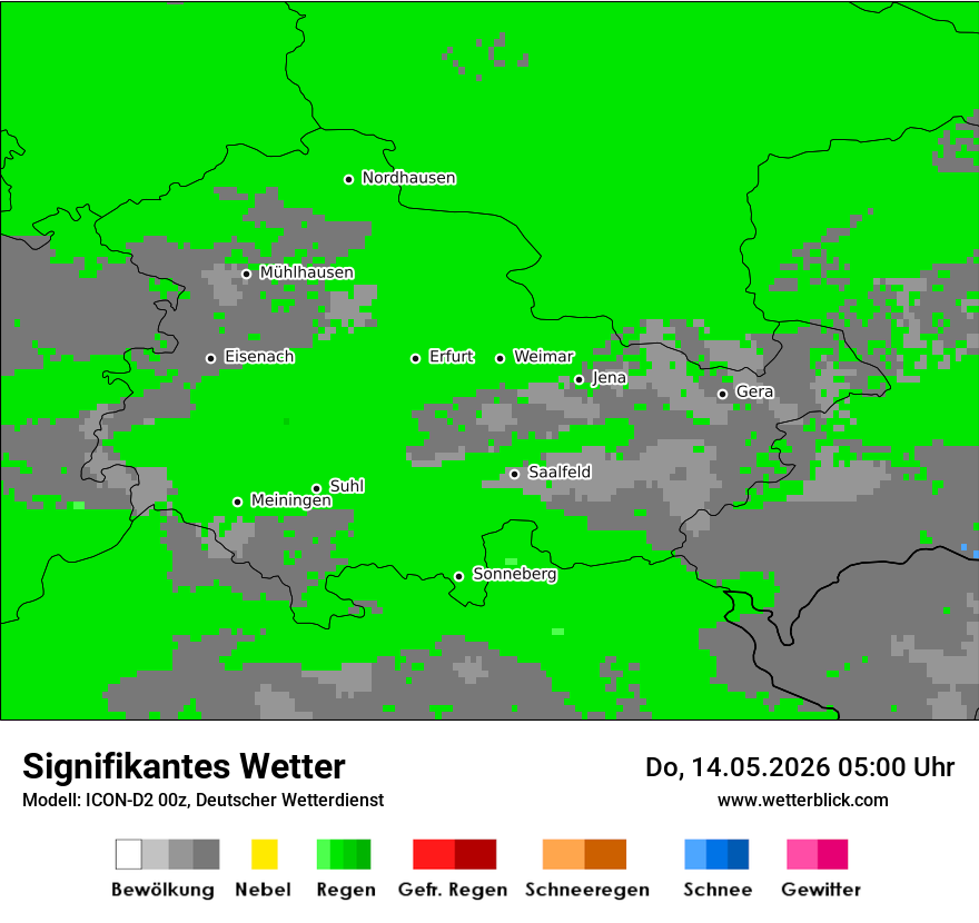 Signifikantes Wetter