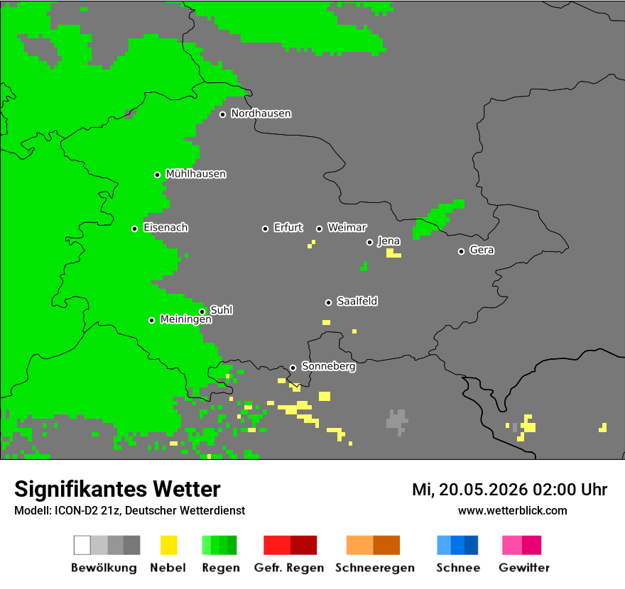 Signifikantes Wetter