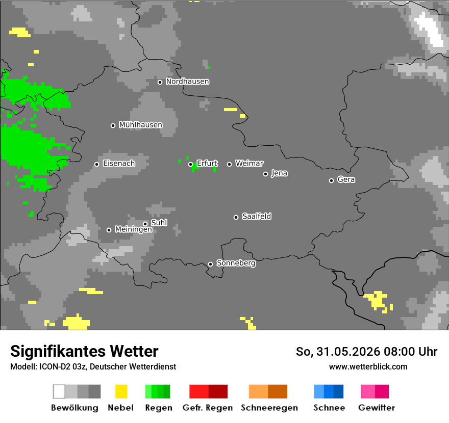 Signifikantes Wetter