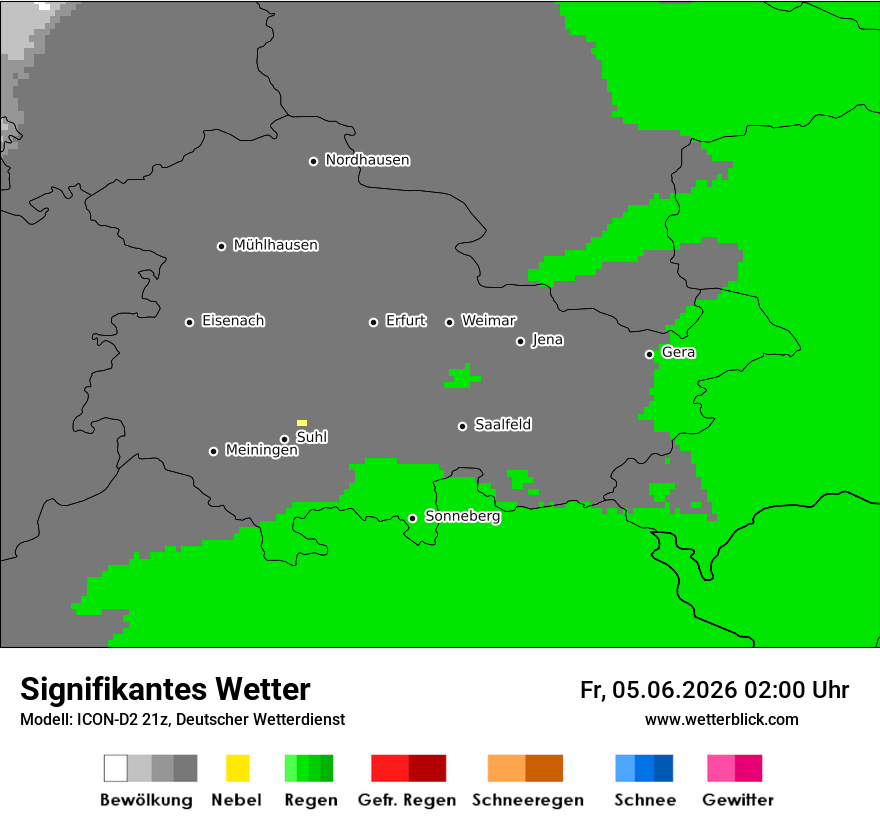 Signifikantes Wetter