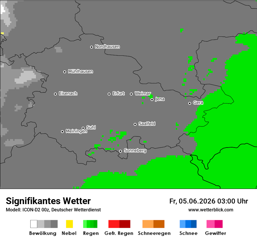 Signifikantes Wetter