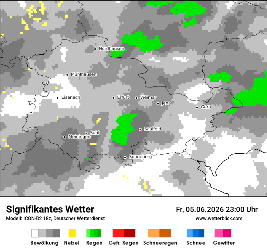 Signifikantes Wetter