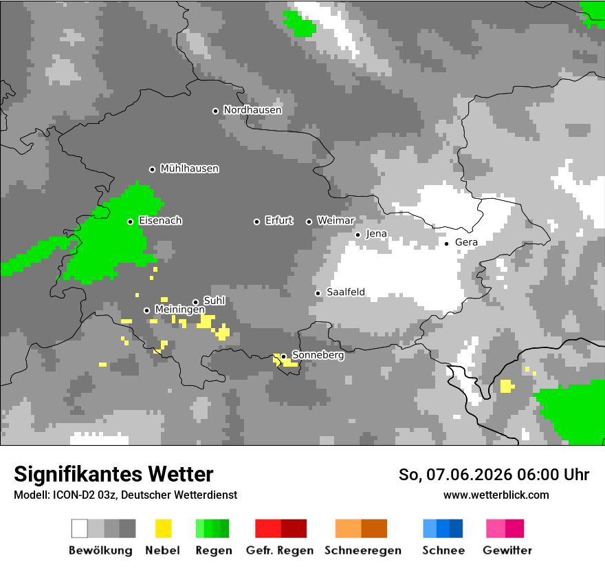 Signifikantes Wetter