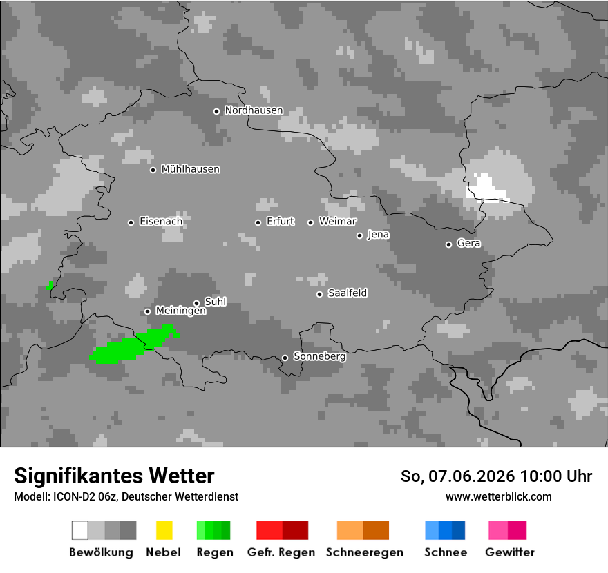 Signifikantes Wetter