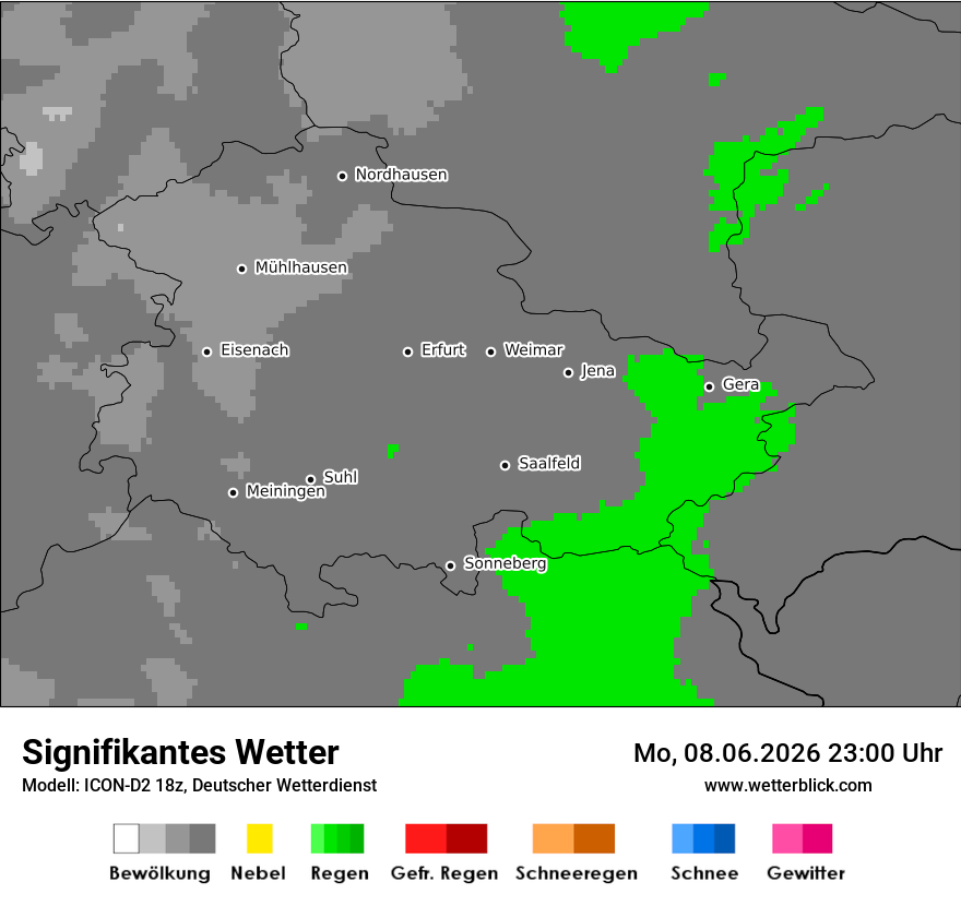 Signifikantes Wetter