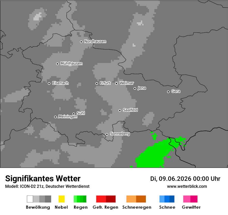 Signifikantes Wetter