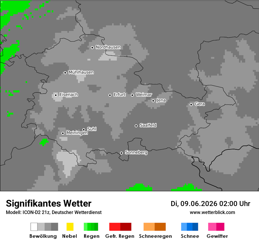 Signifikantes Wetter