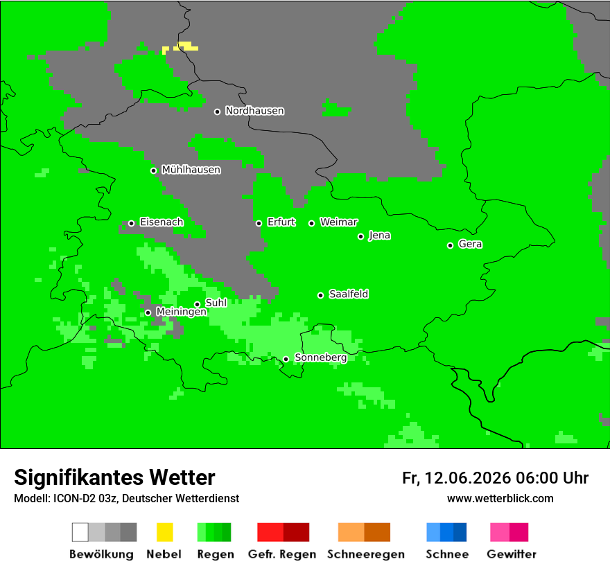 Signifikantes Wetter