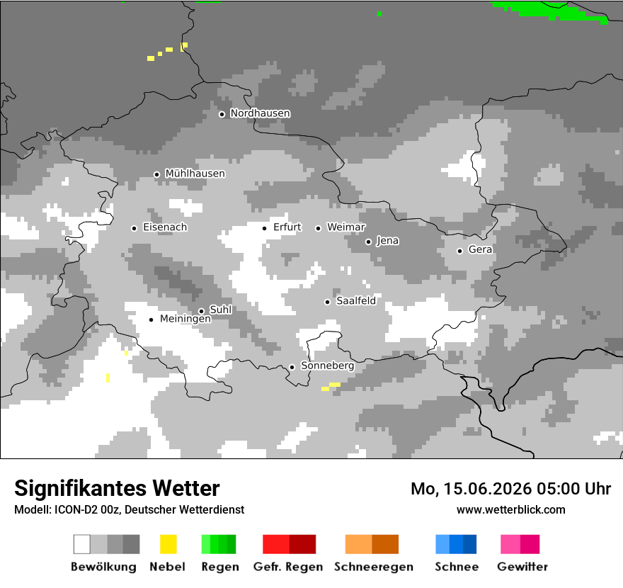 Signifikantes Wetter
