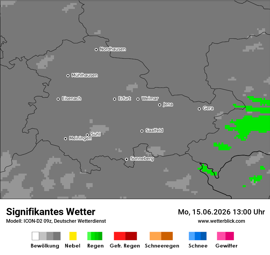 Signifikantes Wetter