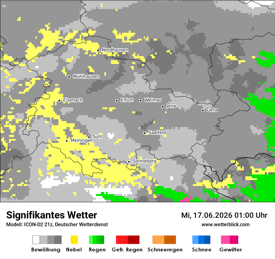 Signifikantes Wetter