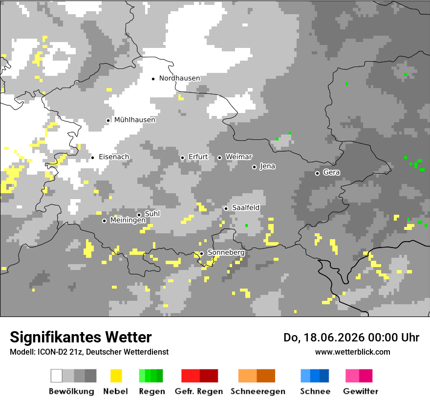 Signifikantes Wetter