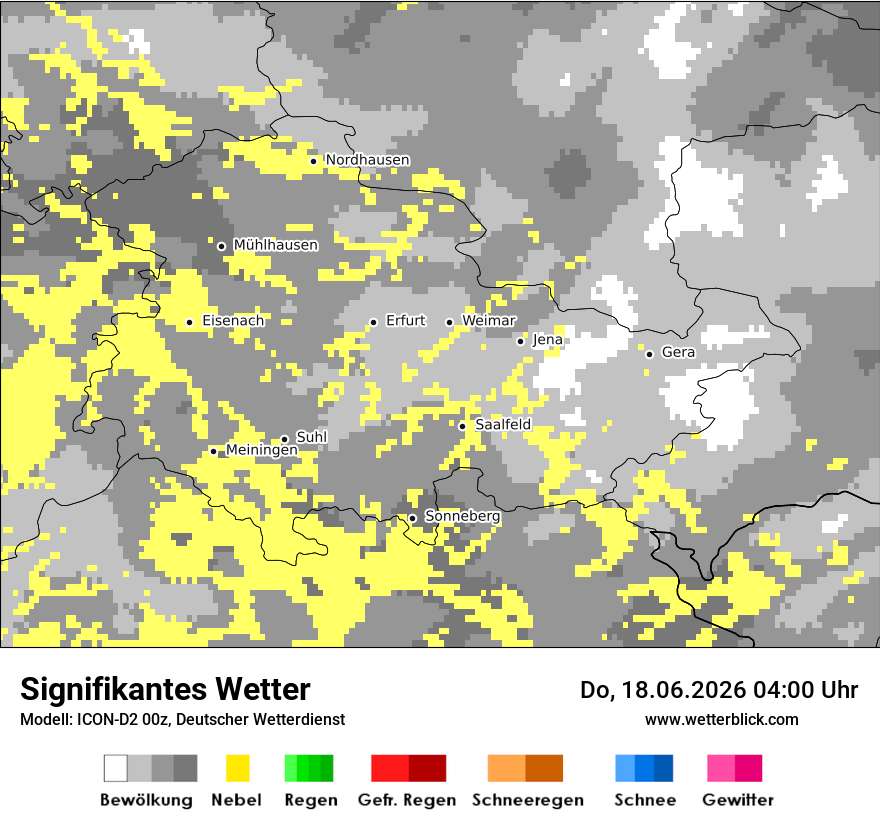 Signifikantes Wetter