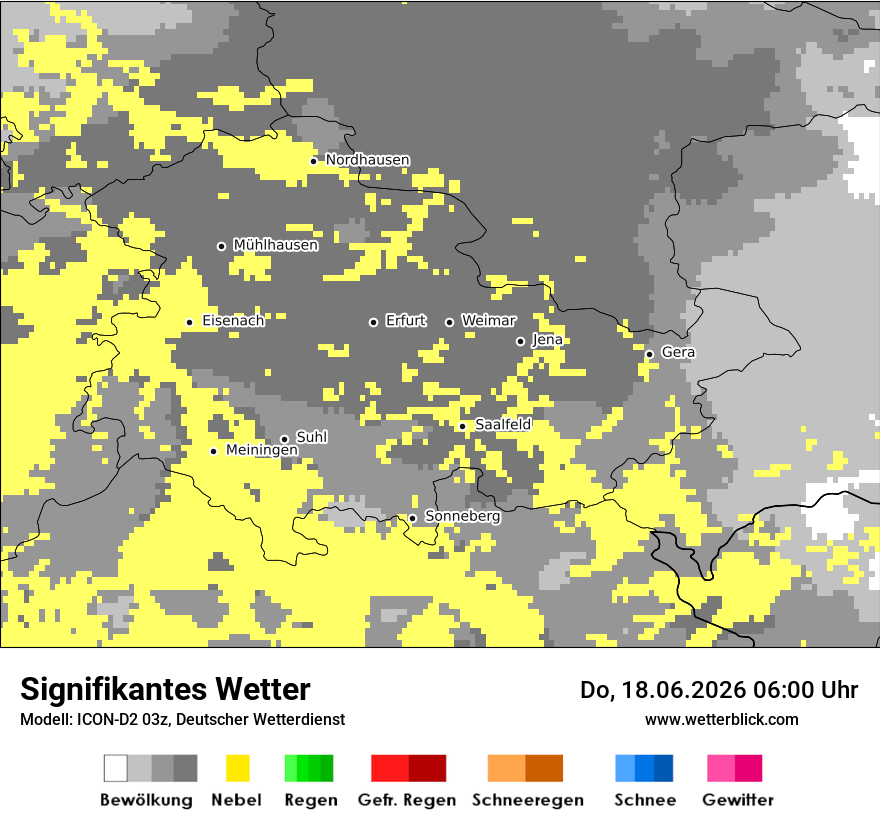 Signifikantes Wetter