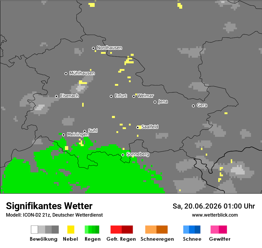Signifikantes Wetter