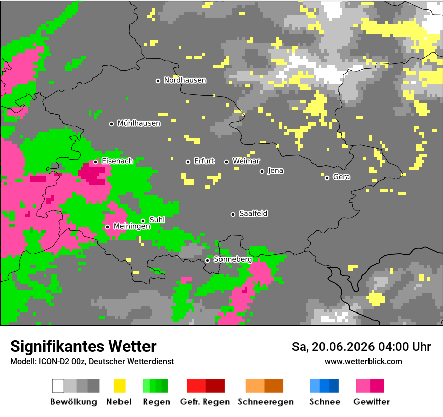 Signifikantes Wetter