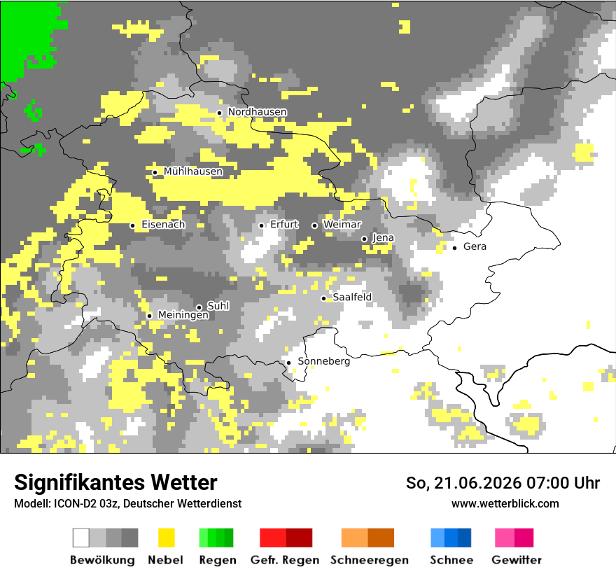Signifikantes Wetter