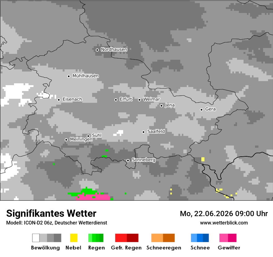 Signifikantes Wetter