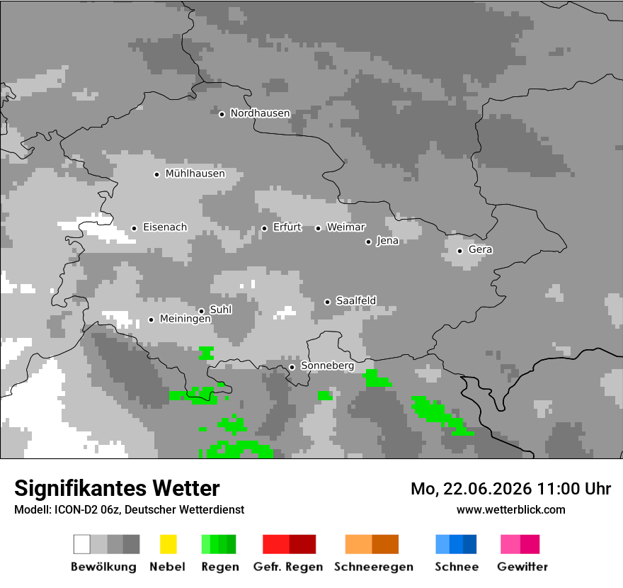 Signifikantes Wetter