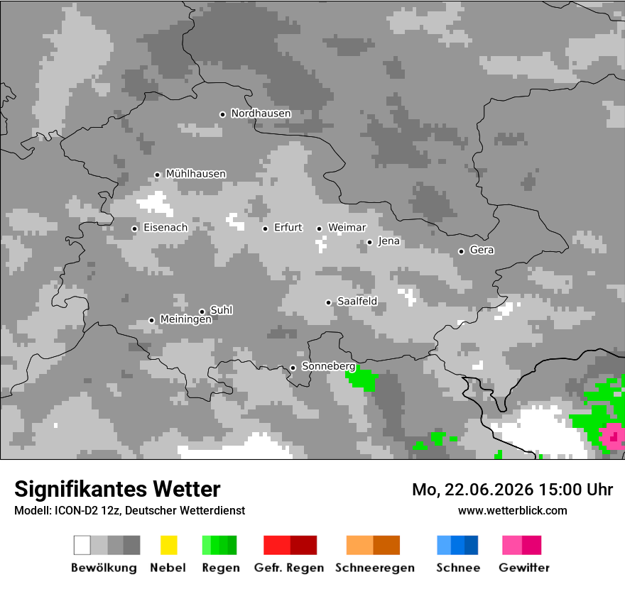 Signifikantes Wetter