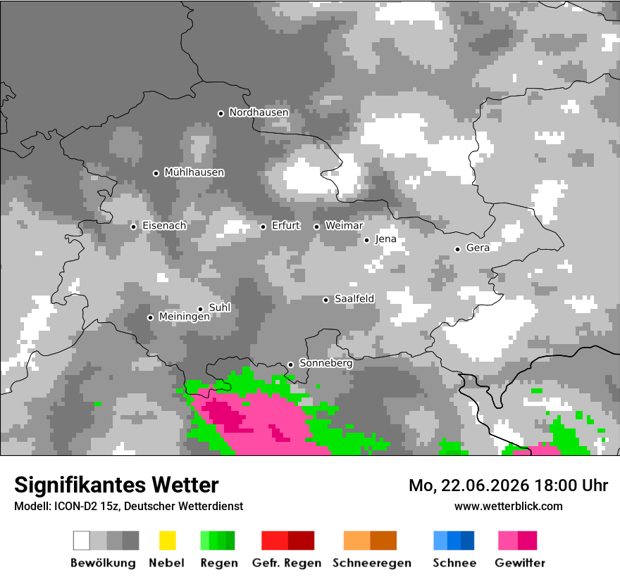Signifikantes Wetter