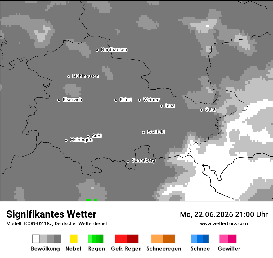 Signifikantes Wetter