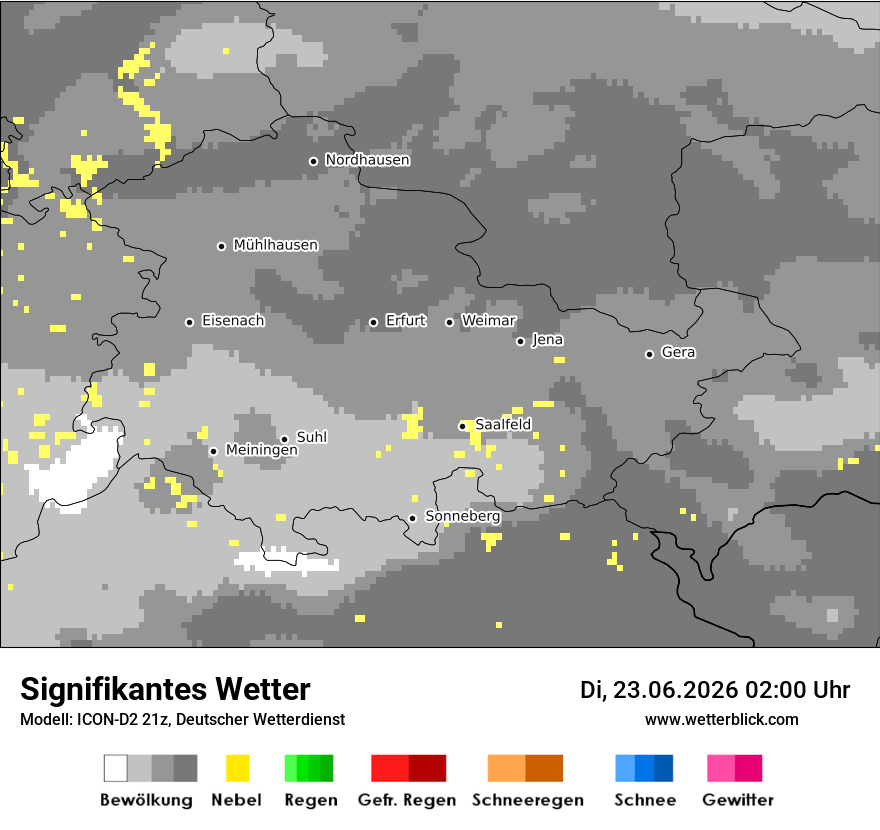 Signifikantes Wetter