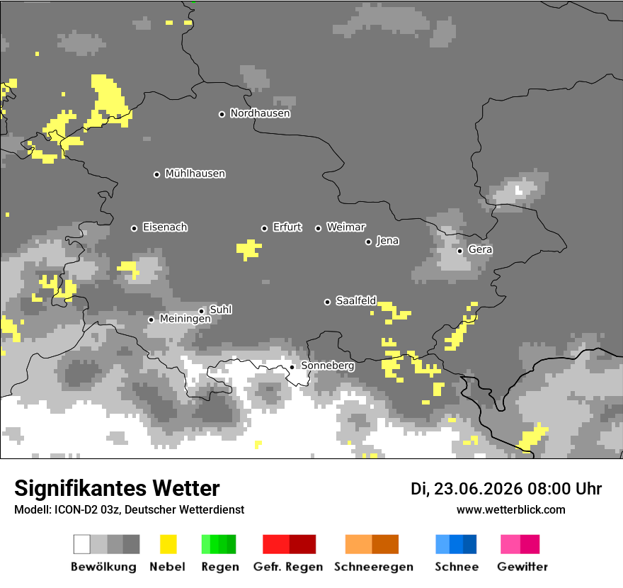 Signifikantes Wetter